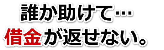誰か助けて…。借金が返せない。小千谷市で無料相談を弁護士や司法書士にして借金返済